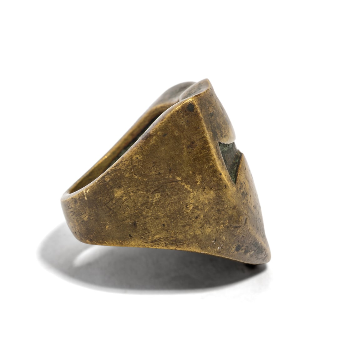 A Templar Bronze Ring - 4