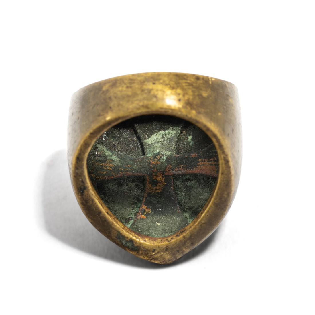 A Templar Bronze Ring - 5