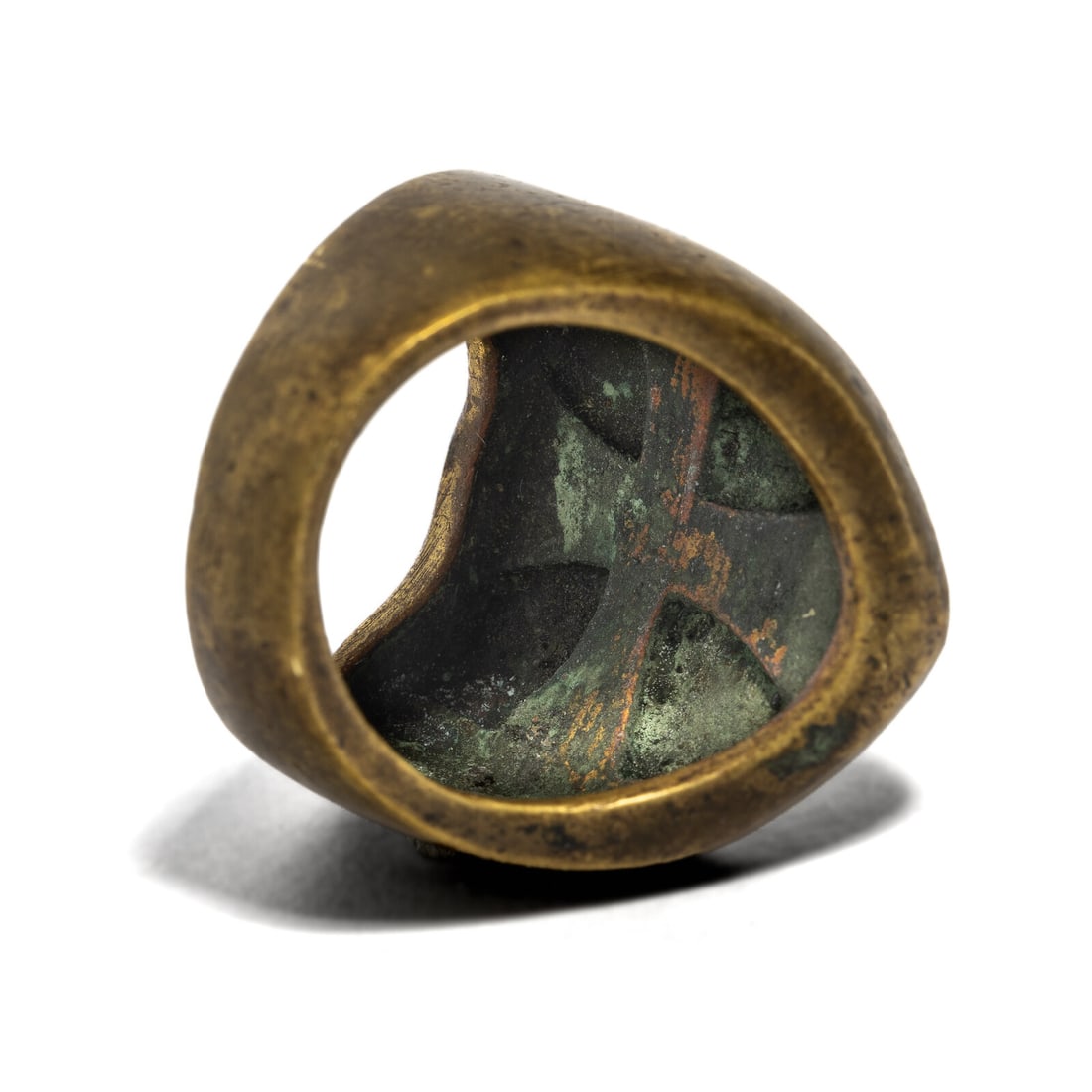 A Templar Bronze Ring - 6