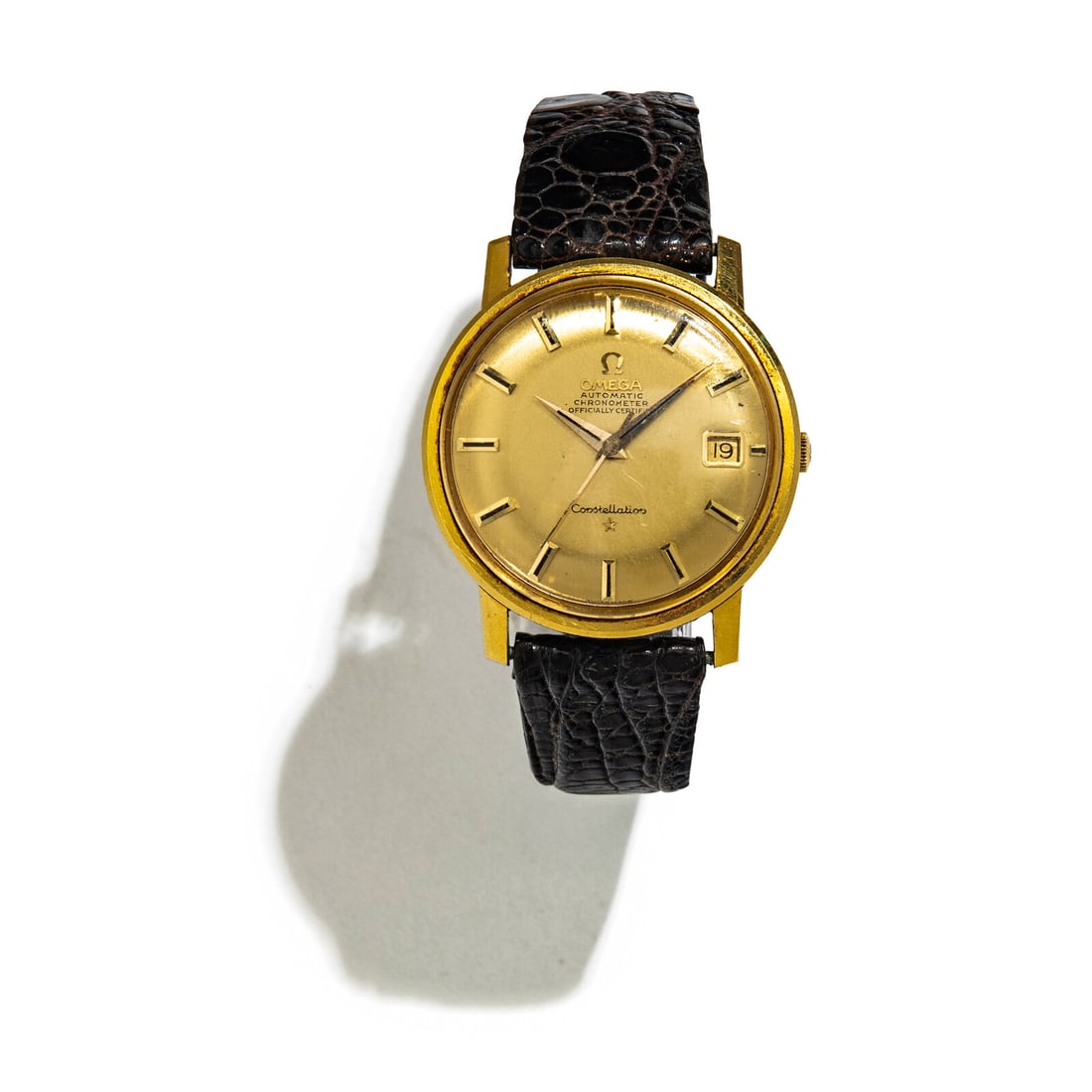 OMEGA, 18K YELLOW GOLD 'CONSTELLATION' WATCH - 3
