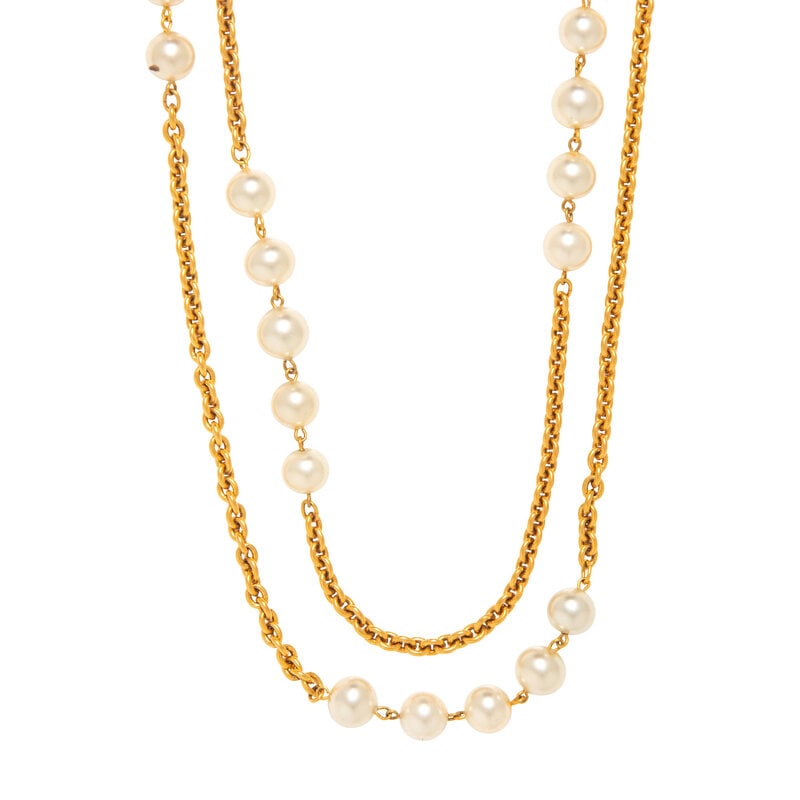 Chanel, Double-Strand Necklace - 3