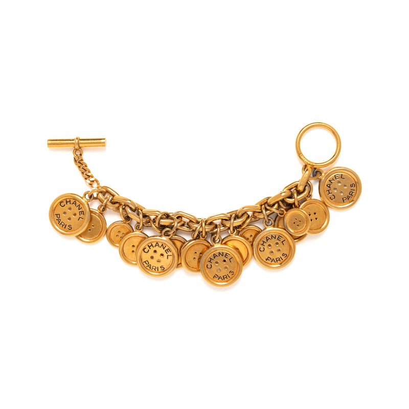 Chanel, Button Charm Bracelet - 2
