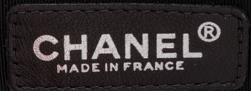 Chanel, Silver Nylon Flap Bag & Matching Belt - 6