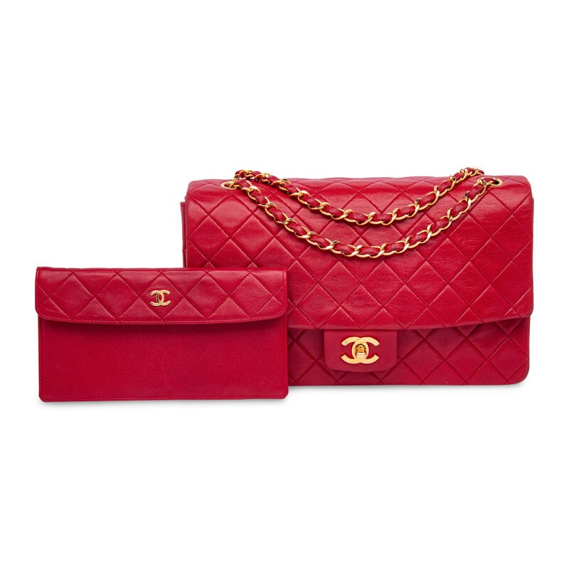 Chanel, Red Classic Flap Bag - 2