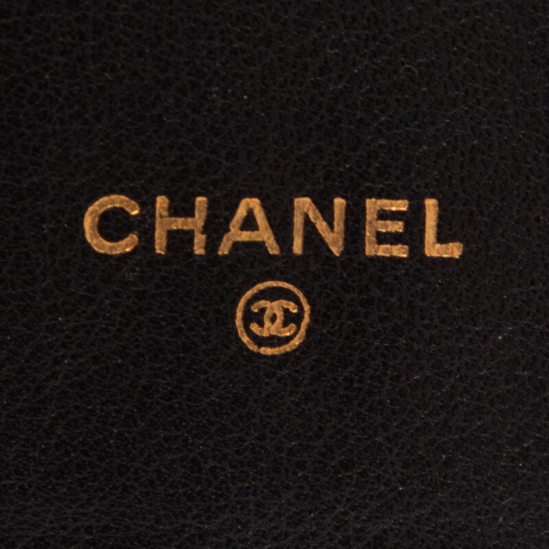 Chanel, Three Black Leather Articles - 4