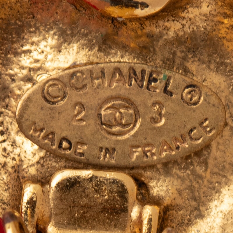 Chanel, Rhinestone-Set Ear Clips - 4