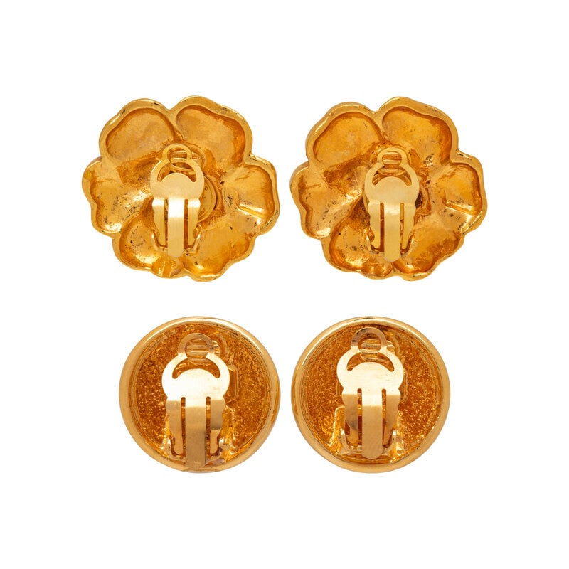 Chanel, Two Pairs of Ear Clips - 2