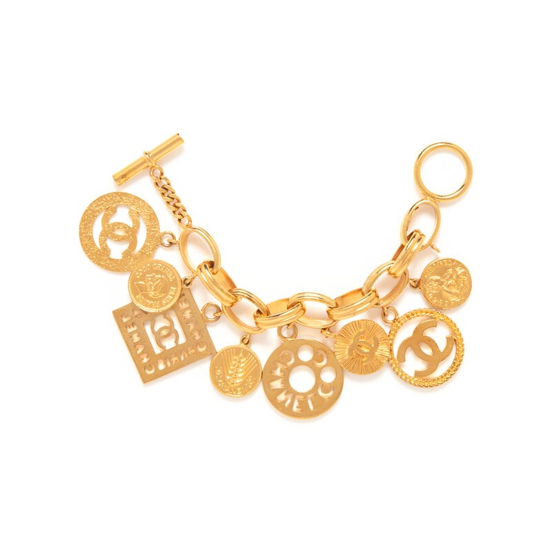 Chanel, Medallion Charm Bracelet - 2