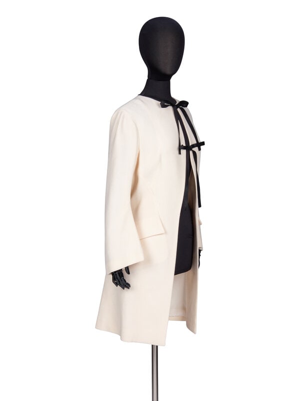 Christian Dior, Tie-Front Wool Coat - 2
