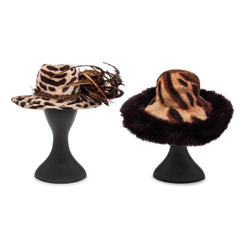 Two Kokin Hats, Previously Owned by Eunice Johnson; Ebony Fashion Fair - 2