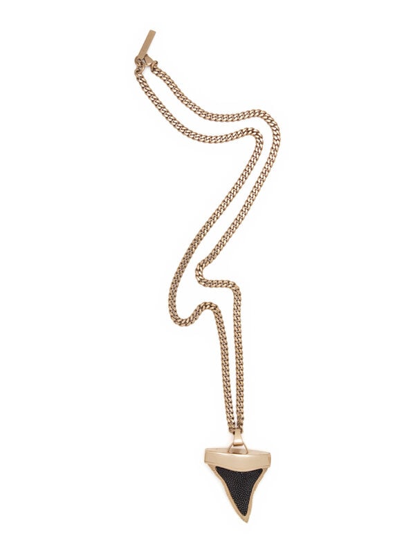 Givenchy, Shark Tooth Pendant Necklace - 2