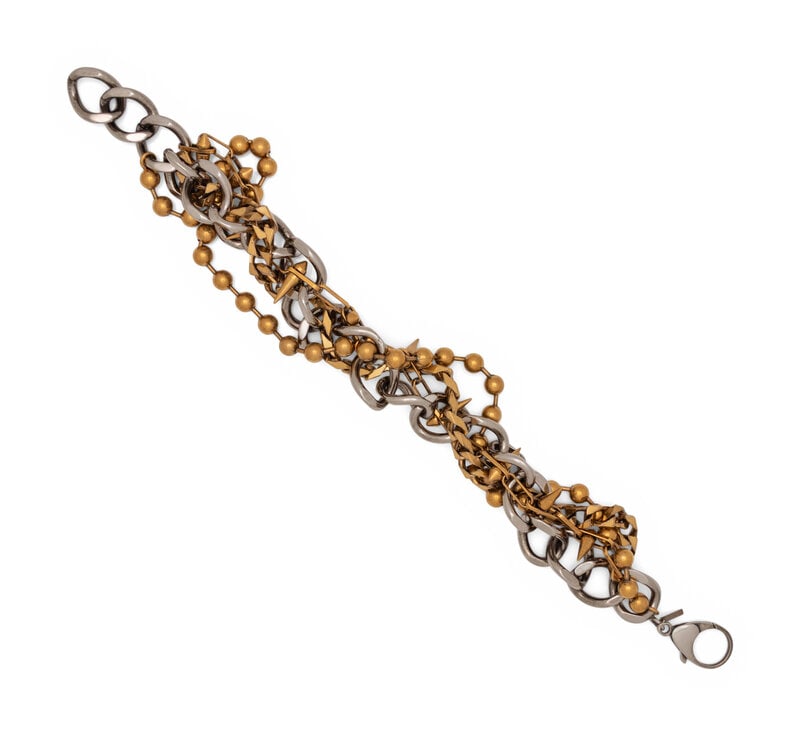 Balenciaga, Layered Multi-Chain Necklace - 2