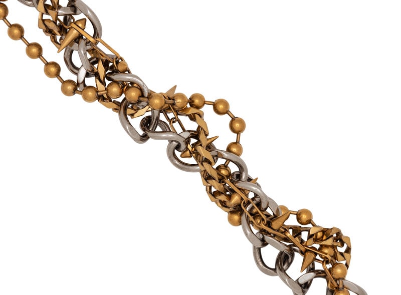 Balenciaga, Layered Multi-Chain Necklace - 3