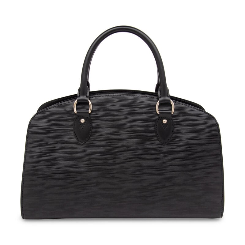Louis Vuitton, Black Epi Pont-Neuf Handbag - 3
