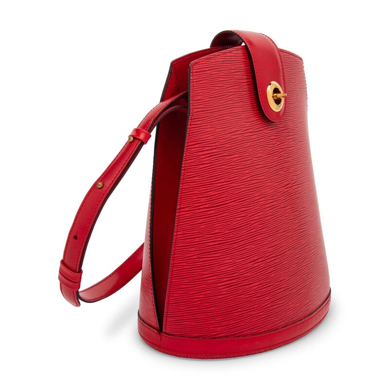Louis Vuitton, Red Epi Cluny Bag - 2