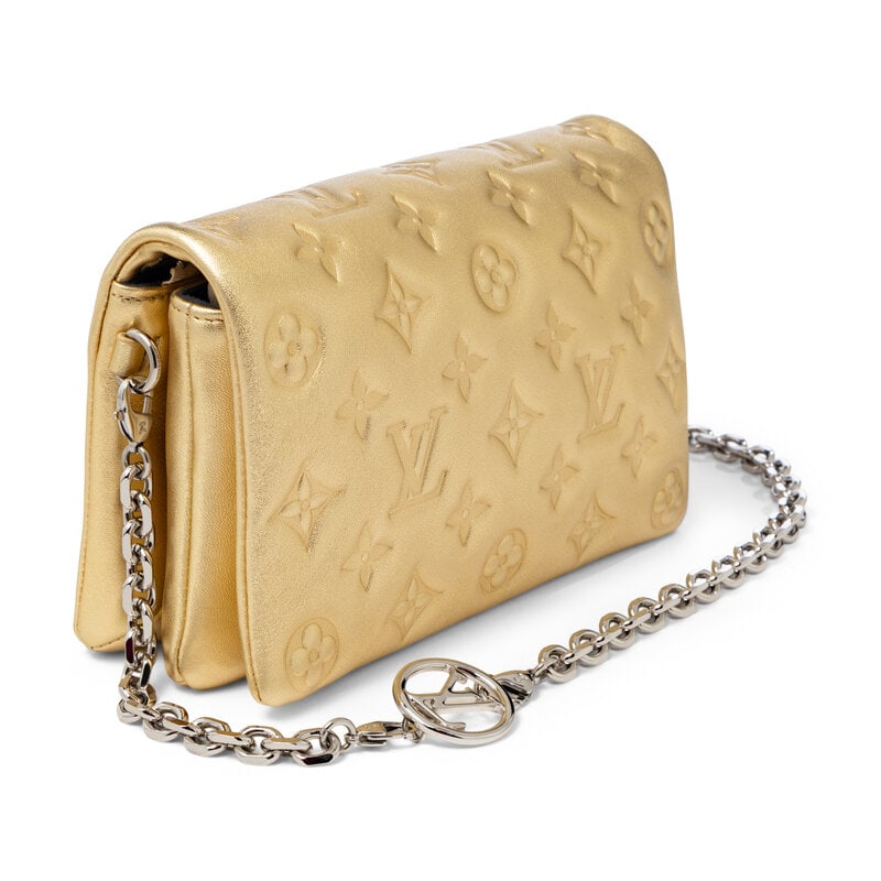Louis Vuitton, Coussin Bag in Gold Empreinte Leather - 2