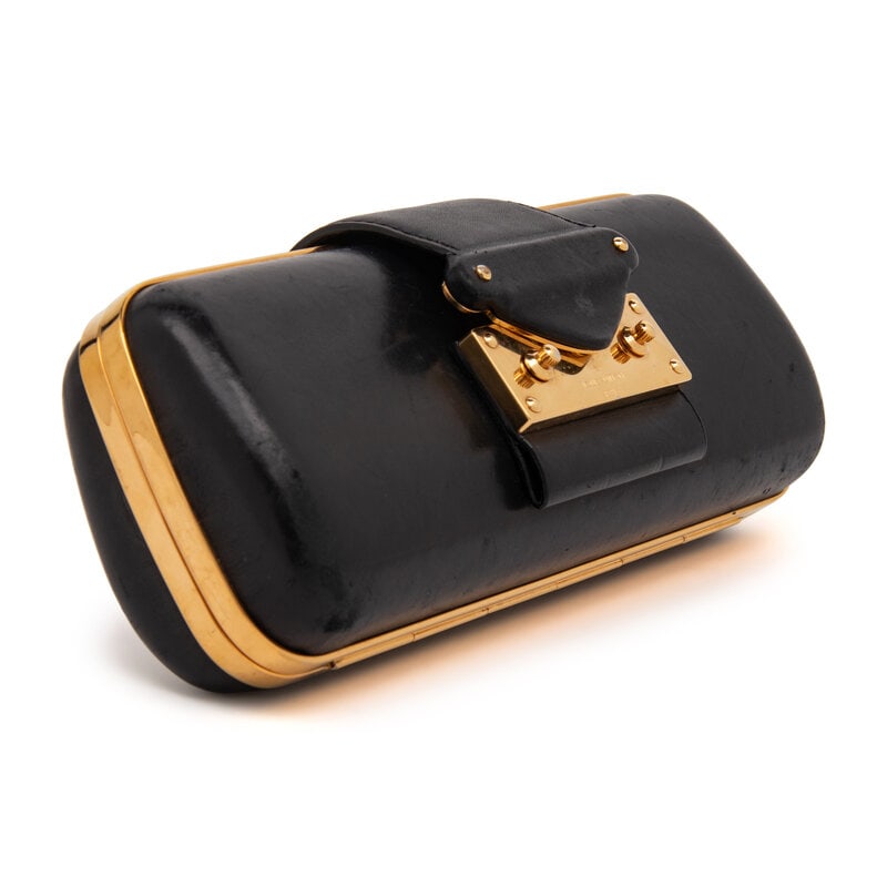 Louis Vuitton, Minaudiere Tresor Leather Clutch - 2