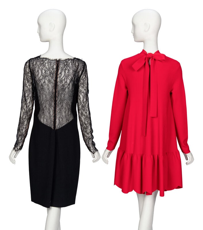 Carolina Herrera & Valentino, Two Dresses - 2