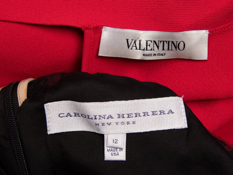 Carolina Herrera & Valentino, Two Dresses - 3