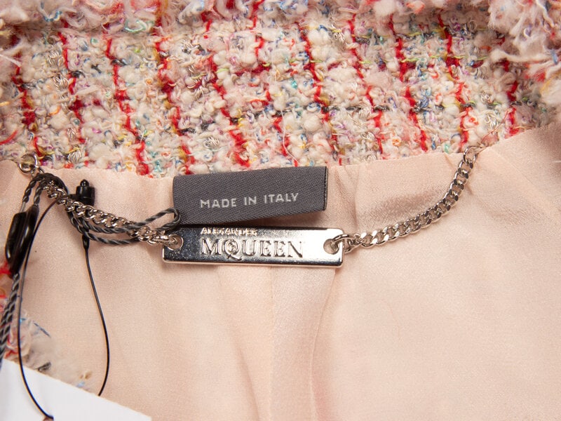 Alexander McQueen, Frayed Tweed Jacket - 4