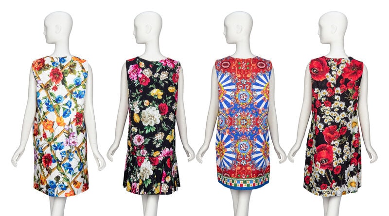 Dolce & Gabbana, Four Sleeveless Shift Dresses - 2