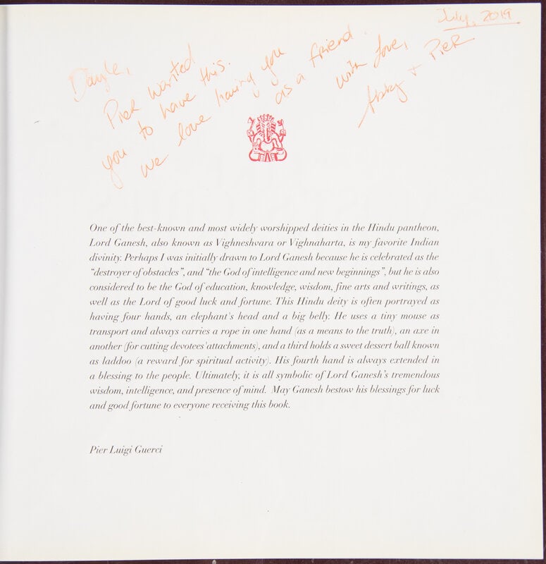 Five Design, Art, and Makeup-Related Books, Signed to Dayle Haddon  - 5