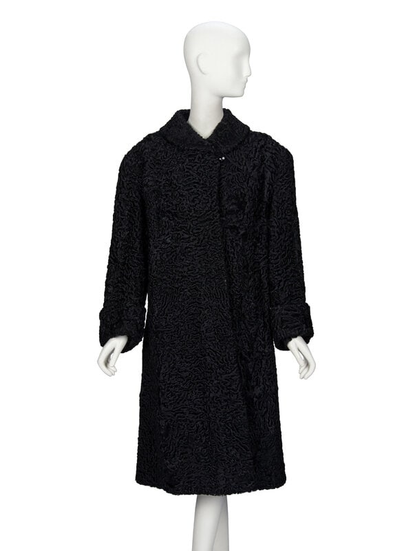 Two Fur Coats: Astrakhan and Mink - 3