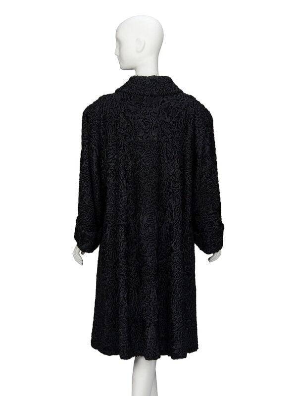 Two Fur Coats: Astrakhan and Mink - 4