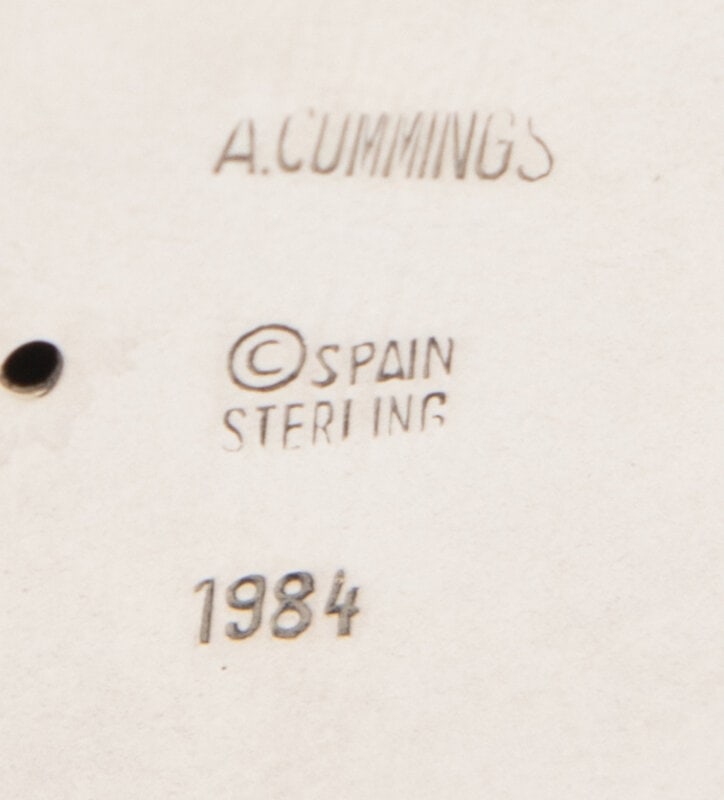 Angela Cummings, Tiffany & Co.; Silver 'Ribbon' Buckle & Black Leather Belt, 1984 - 4