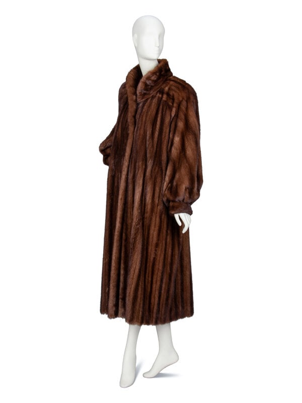 Galanos, Long Mink Fur Coat - 2