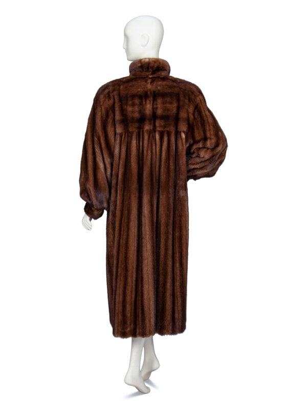 Galanos, Long Mink Fur Coat - 3