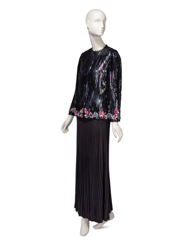 Guy Laroche Haute Couture, Evening Jacket & Skirt Ensemble - 3