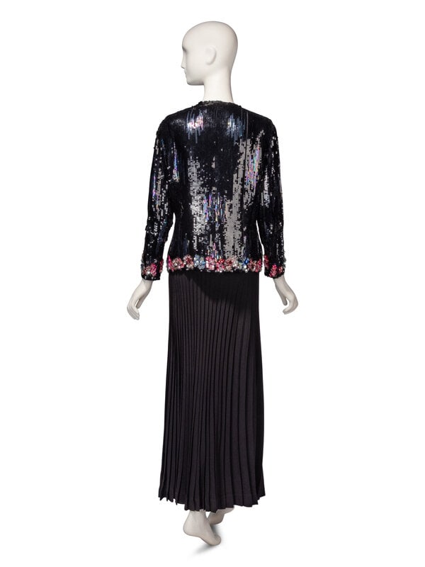 Guy Laroche Haute Couture, Evening Jacket & Skirt Ensemble - 4