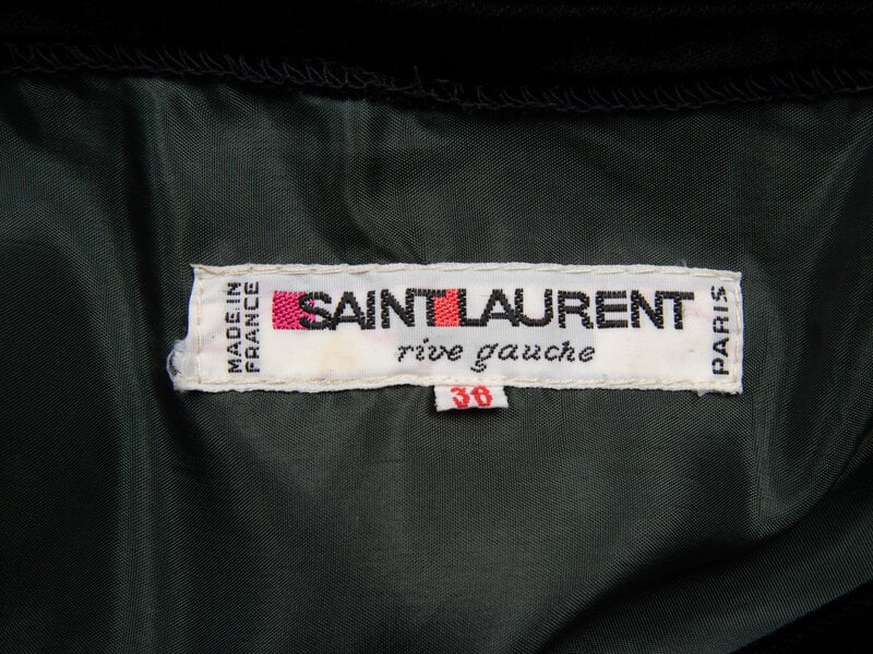 Saint Laurent Rive Gauche, Sequin & Tulle Cocktail Dress, 1983 - 4