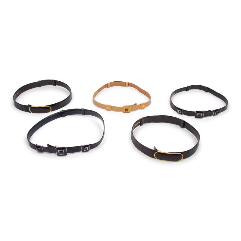 Judith Leiber, Five Belts - 2