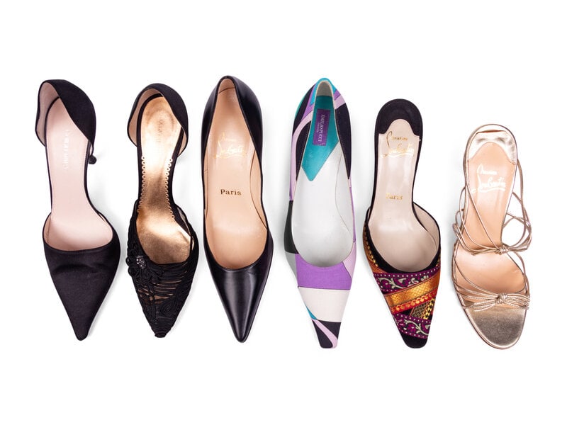 Six Pairs of Designer Pumps - 2