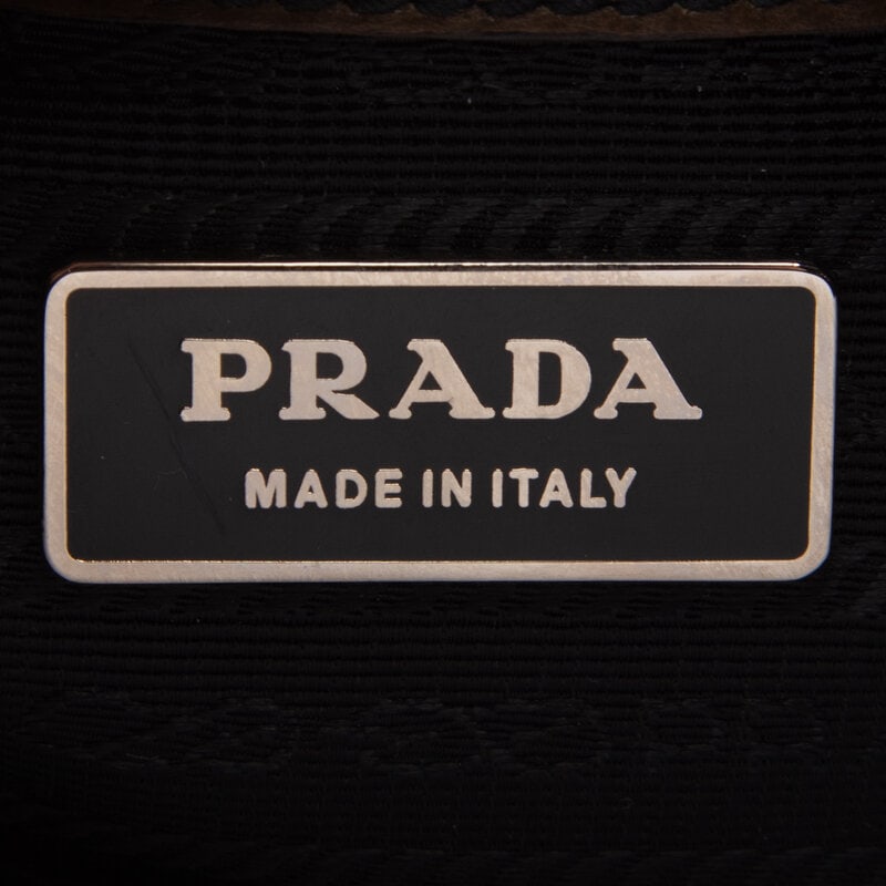 Prada, Chevron Quilted Leather Tote - 4