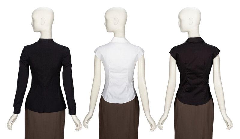 Prada, Three Poplin Blouses  - 2