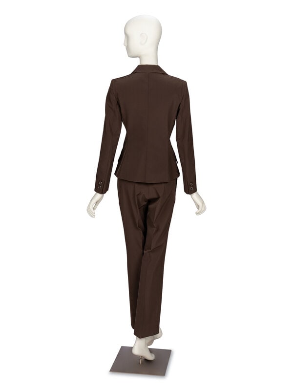 Prada, Khaki Twill Pantsuit - 3