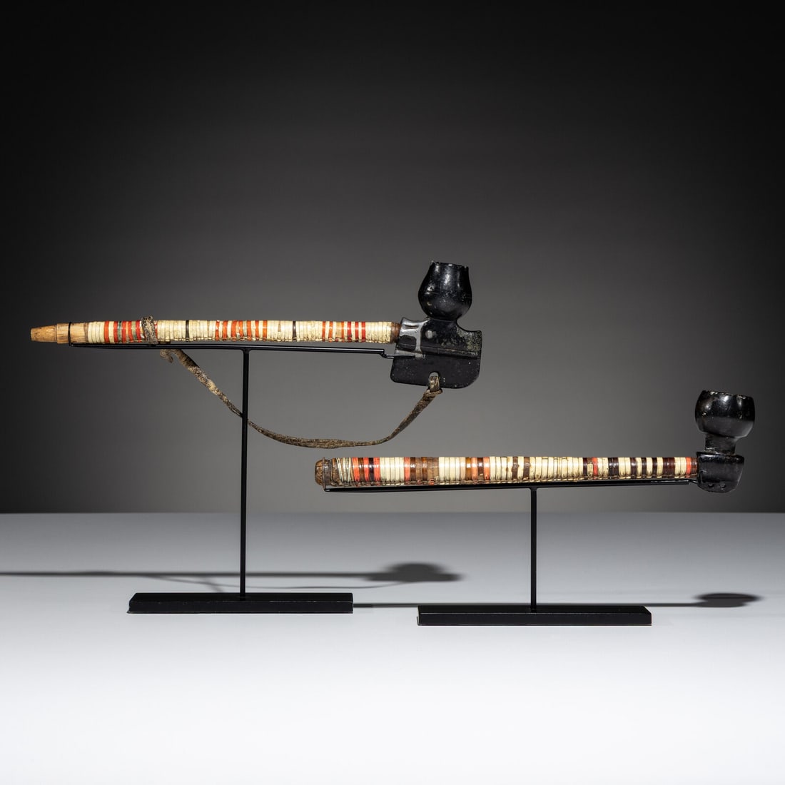 Early Mi'kmaq Quilled Pipes, Exhibited and Published - 3