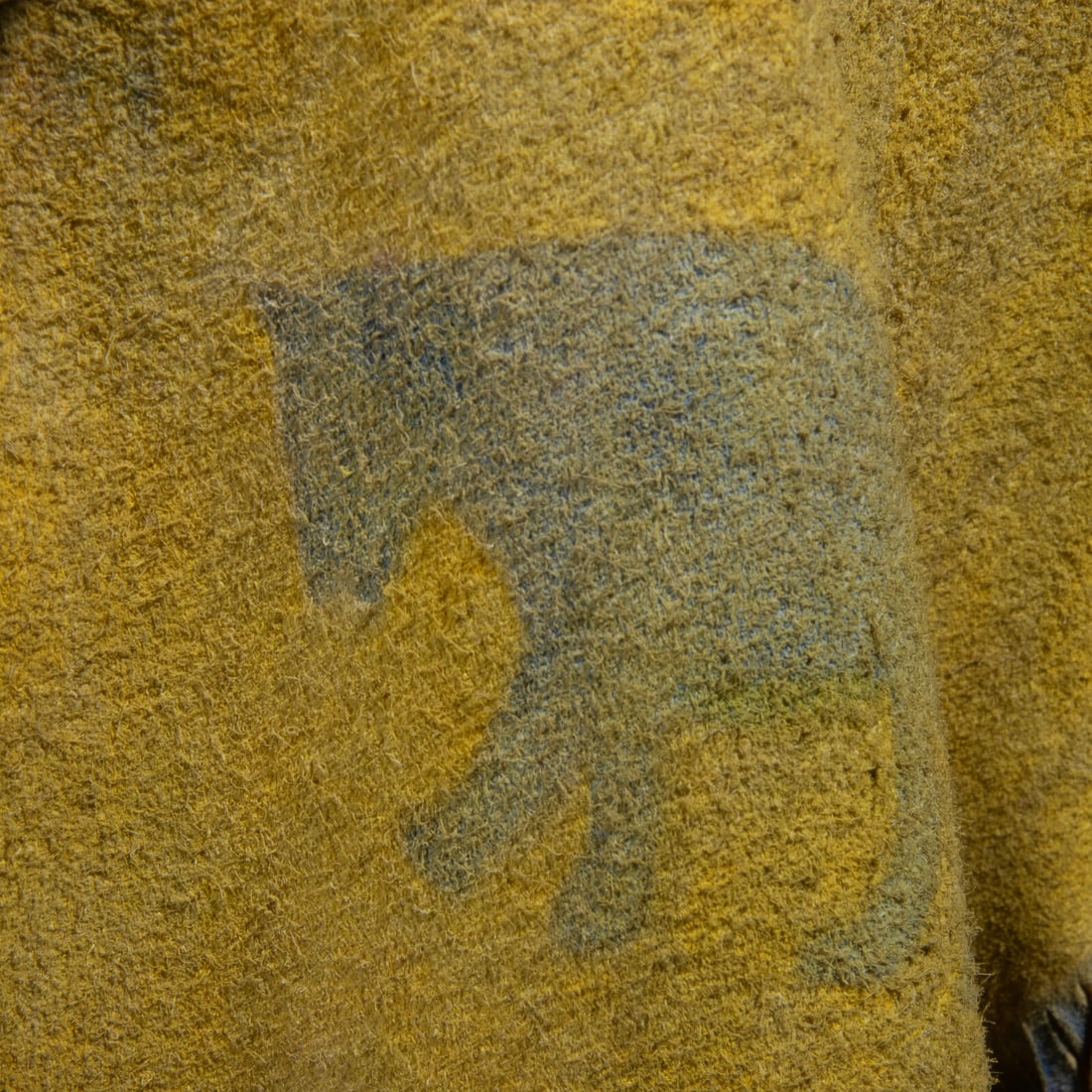 Pawnee Painted Hide Shirt - 6