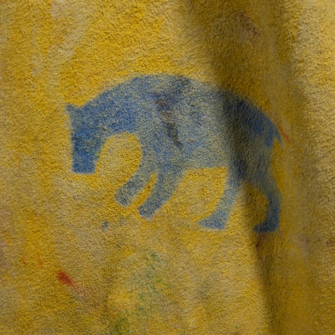 Pawnee Painted Hide Shirt - 8