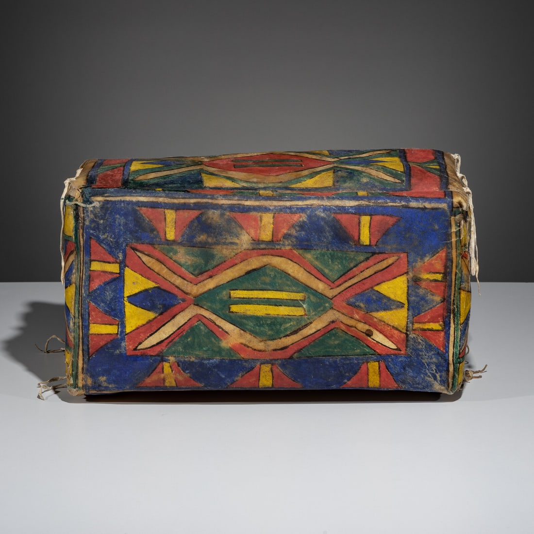 Sioux Painted Parfleche Box - 4