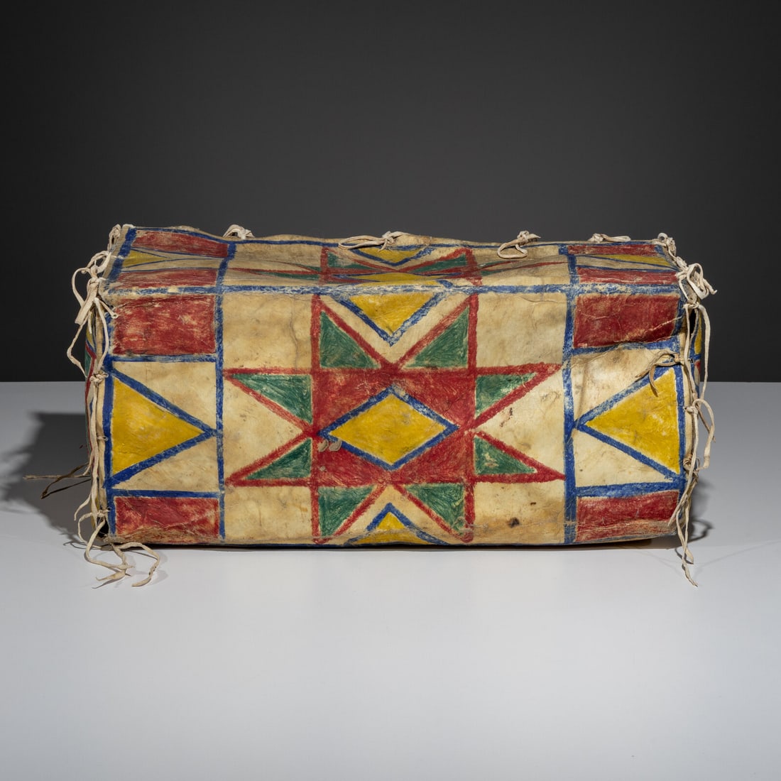 Sioux Painted Parfleche Trunk - 4