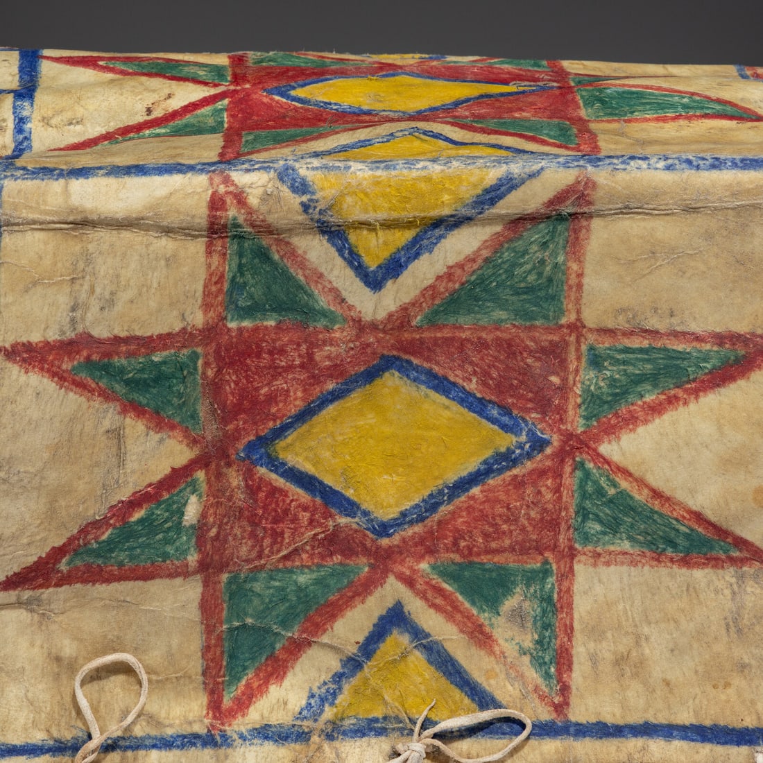 Sioux Painted Parfleche Trunk - 5