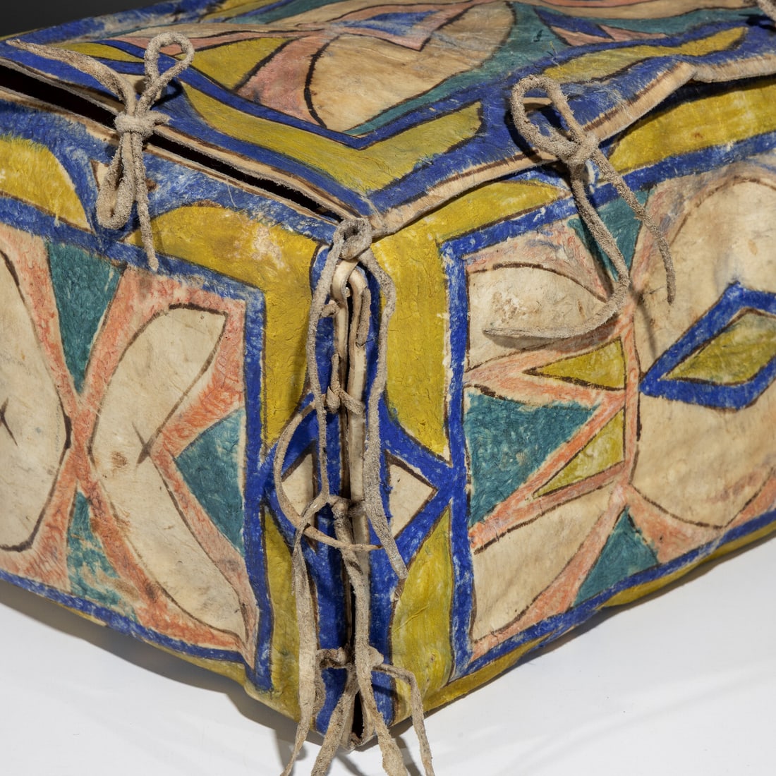 Sioux Painted Parfleche Box - 5