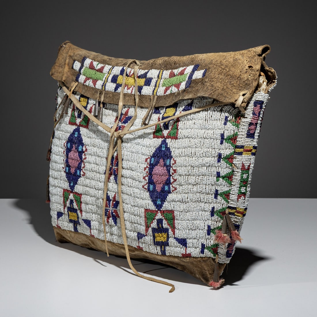 Sioux Beaded Hide Possible Bag - 2