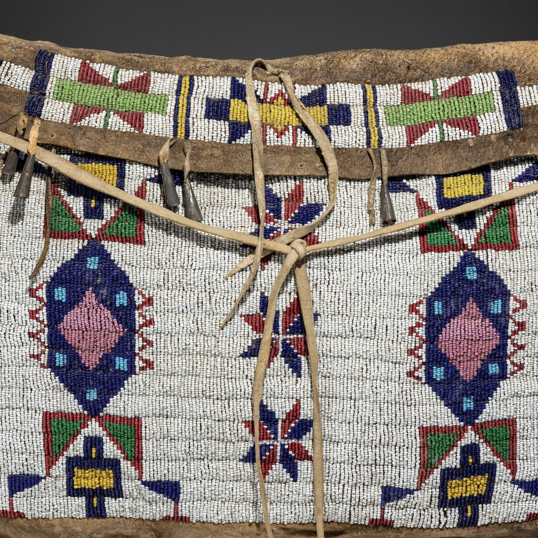 Sioux Beaded Hide Possible Bag - 4
