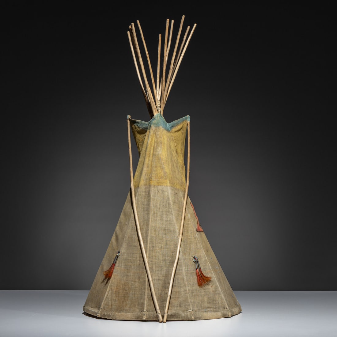Plains Painted Model Tipi - 3
