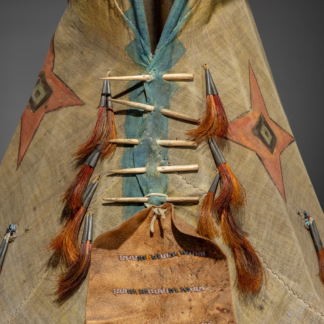Plains Painted Model Tipi - 5